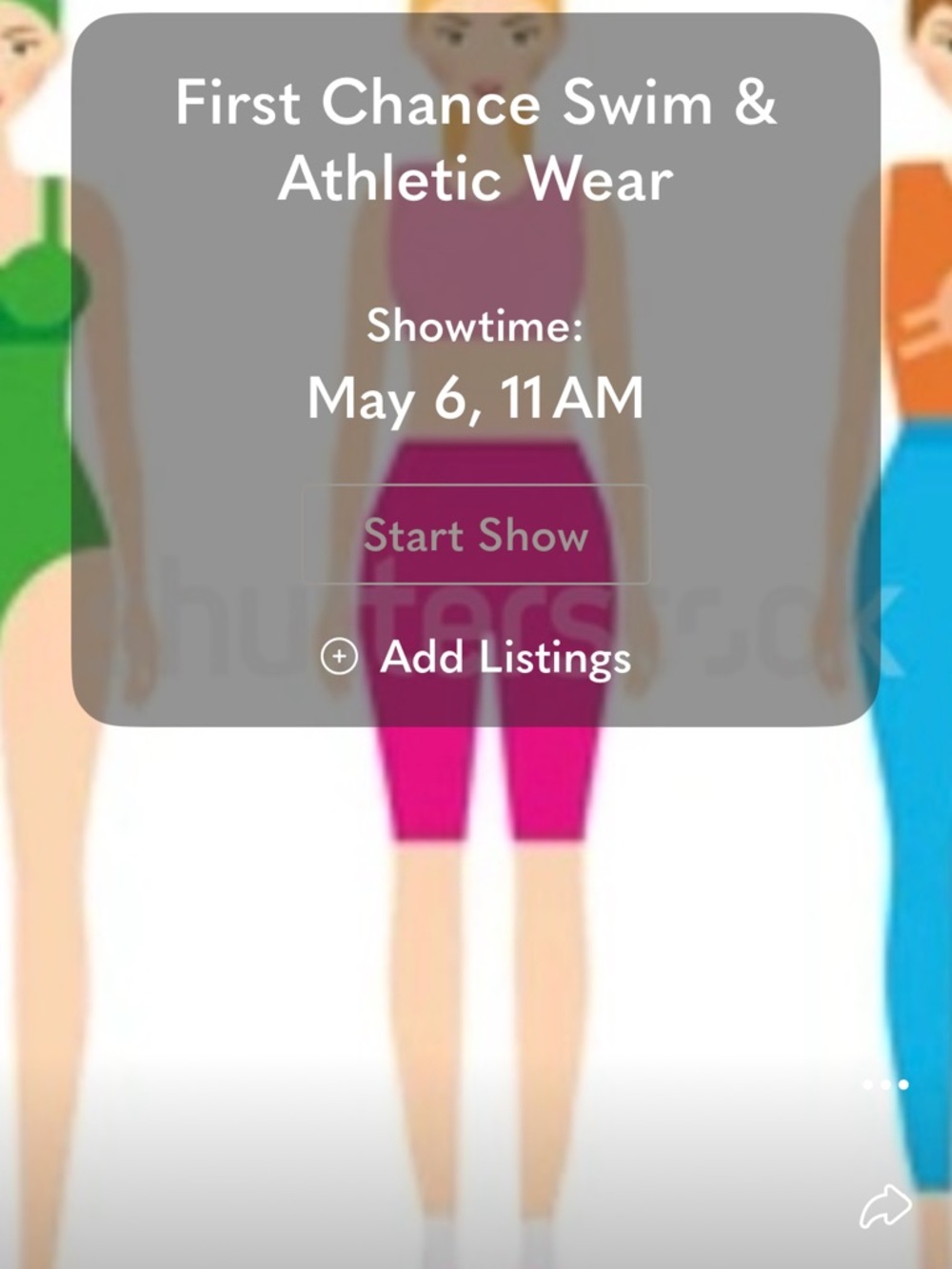 First Chance Swim , Athletics & Recreational Wear 5/6/2026 1100 PST
